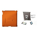 iBank(R) Rubberized Swivel Stand Back Cover for iPad 2/3/4